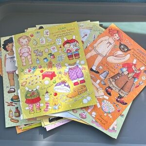 27 pages of paper dolls